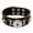 Brown, variant on Snap Jewelry Leather Scroll Cuff Bracelet with Adjustable Black Band for 18MM Ginger Charms