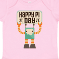 thumbnail image 4 of Inktastic Happy Pi Day Robot Math Class Boys or Girls Baby Bodysuit, 4 of 5