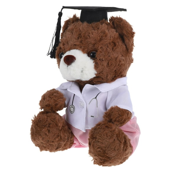 SWETRACE 1Pcs Doctor Bear Stuffed Animal Graduation Season Collectible for Medical Enthusiasts and Relatives