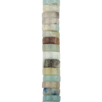 12 Pack: Multicolor Amazonite Heishi Beads - 8mm by Bead Landing