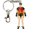 thumbnail image 1 of DC Comics KRB 3922 Robin 1966 Bendable Figure Keychain, 1 of 1