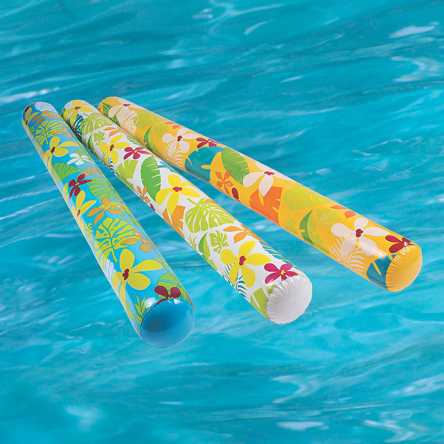 chiwanji 3pcs Learn Using Pool Noodle Water Float Woggle Swim Flexible Hollow