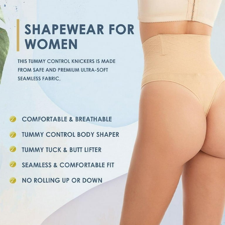 Women High-Waist Shaperwear Briefs Butt Lifter Trainer Tummy