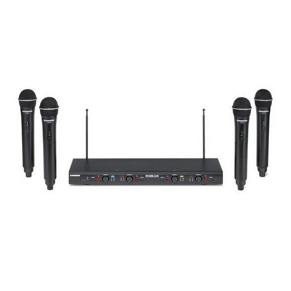 Samson Stage 412 Quad Channel Handheld VHF Wireless System