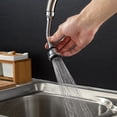 thumbnail image 3 of Coofit Tap Head 360 Degree Splash-proof Swivel Faucet Sprayer Water Saving Faucet, 3 of 10