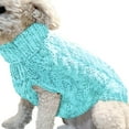 thumbnail image 2 of TELOLY 1Pcs Dog Sweater,Polyester Dog Coat,Dog Jackets for Small Dogs,Pink,Xl, 2 of 4