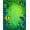 Green, Pattern 3, variant on ODIKA 4'x6' Machine Washable Non-Slip Area Rug, Artful Botanical Arrangement High Traffic Rug, Green, 10046