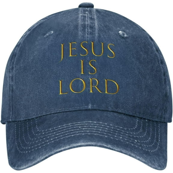 Baseball Cap Men Jesus is Lord Sports Caps for Women's Hiking Hats