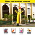 thumbnail image 7 of 7FT Tall Inflatable Tube Man Wacky Wavy Dancing Guy with Weather-Resistant Blower (9''Diameter) for Outdoor Decoration Advertising Business Promotion, 7 of 7