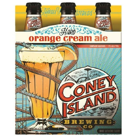 Coney Island Hard Orange Cream Ale, 6 pack, 12 fl oz