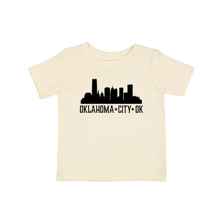 

Inktastic Oklahoma City Oklahoma Skyline Gift Baby Boy or Baby Girl T-Shirt