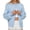 Blue, variant on Ediodpoh Knit Sweater Coat Casual Long Cardigan Open Front Fall Winter Fashion Outerwear Soft Warm Comfortable Cardigan Sweaters for Women Blue