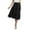 Black, variant on JIKNTTR Women's Maxi Skirts 2025 Bohemian Style Tiered Flared Midi Skirt For Women Flowy A Line Skirt With Lightweight Beach Casual Wear Aline Flowy Long Skirt