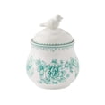 thumbnail image 7 of The Pioneer Woman Agatha Stoneware Sugar Bowl & Creamer Set, Green, 7 of 7