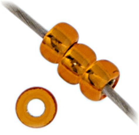 Miyuki Glass Seed Beads 11/0 (250g) DB2422 Silverlined Topaz Bead for Craft