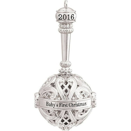 Christmas Heirloom Ornaments - 2016 Baby'S First Christmas - Carlton Heirloom Ornament