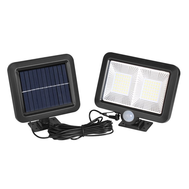 Luz solar al aire libre, 98 LED Detector de movimiento Iluminación solar al aire libre a prueba de agua Foco solar inalámbrico Potente seguridad para jardín, valla, puerta, patio o entrada. Sin marca Linternas de bolsillo