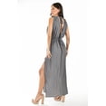 thumbnail image 3 of Vestido largo sin manga Roman Fashion /Juvenil, 9101 (Gris) gris UNITALLA, 3 of 6
