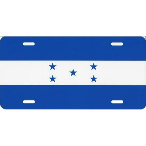 Honduras Flag Photo License Plate