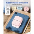 thumbnail image 3 of PM260 Label Maker Machine with Tape, 2 Inch Label Tape Maker Bluetooth Label Printer, Inkless Portable Label Maker, Pink, 3 of 8