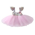 thumbnail image 1 of PENGXIANG Baby Girls Floral Sequins Backless Princess Dress, 1 of 4