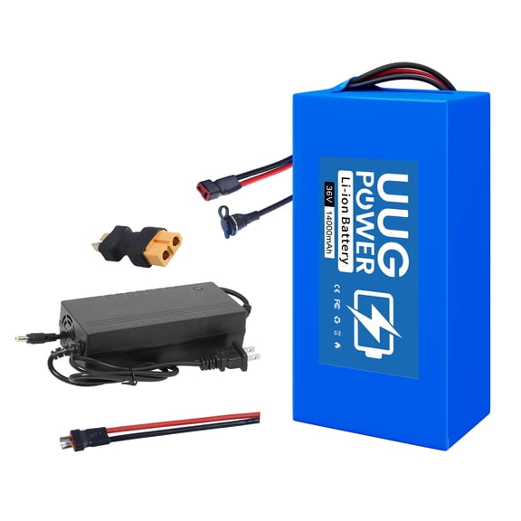 36v 14ah Battery Lithium-Ion Replacement Bicycle Motor Battery 750W T Plug UL2271