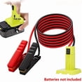 thumbnail image 1 of For Ryobi 18V Li-ion Battery Jumper Cables Jump 8AWG Auto Battery Accessories Cable Jump Starting Power Adapter, 1 of 7