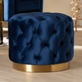 thumbnail image 3 of Baxton Studio Glam Ottoman, 3 of 5
