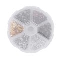 thumbnail image 1 of Durable Bead Tips Knot Covers, Alloy 6 Colors Bead Tips, For Bracelet Making Jewelry Making, 1 of 8