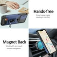 thumbnail image 6 of for iPhone 13 Pro Max Case with Sliding Camera Cover and Card Holder,Heavy Duty Protective iPhone 13 Pro Max Case with Ring Magnetic Kickstand Phone Case for iPhone 13 Pro Max(Blue), 6 of 13