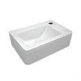 thumbnail image 2 of Whitehaus WH-1410 Wall-Mounted Bathroom Sink in White, 2 of 2