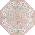 thumbnail image 2 of Rugs.com Aurelia Collection Rug – 7 Ft Octagon Rose Medium-Pile Rug Perfect For Living Rooms, Kitchens, Entryways, 2 of 3