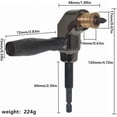 thumbnail image 4 of 90 Degree Right Angle Drill Adapter with Ergonomic Handle for Tight Spaces, 4 of 5