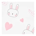 thumbnail image 3 of Bolsa para Regalo Prichos Baby Girl Conejos y Corazones, 3 of 3