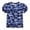 Blue, variant on Girls Camo Shirts Crew Neck Short Puff Sleeve Tee Tops Fashion Printed Summer Casual Daily Streetwear T-Shirts for Camping Hiking Activities Red 4-5 Years