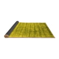 thumbnail image 2 of Ahgly Company Indoor Rectangle Abstract Yellow Contemporary Area Rugs, 8' x 12', 2 of 4