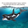 thumbnail image 4 of Fyydes Simulation Whale Miniature Animal Toy Collection Figurine Home Accessory Decor Ornament, Miniature Whale, Whale Ornament, 4 of 8