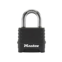 Master Lock Excell 4-digit Black Finish Combination 50mm Padlock