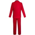 thumbnail image 4 of Disfraz de Joaquin Phoenix, disfraz de payaso, ropa de Arthur Fleck, traje rojo, uniforme de chaqueta del Joker para Halloween (170cm-180cm), 4 of 6