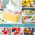 thumbnail image 5 of Ice Cube Trays with Lid and Bin, Ice Cube Bucket with Lid, 5 of 5