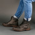 thumbnail image 5 of Territory Mens Yukon Wide Width Tru Comfort Foam Lace-up Cap Toe Ankle Boot, 5 of 7