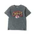 thumbnail image 6 of Women's Gameday Couture Gray Kansas City Chiefs Peak Performance Oversized Snow Wash T-Shirt, 6 of 6