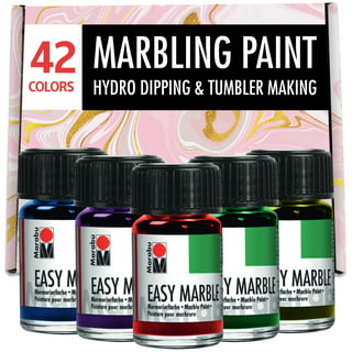 TMOL Marbling Paint Art Kit, 18 Colors Water Marbling Kit, Water Art Paint Set, Arts and Crafts for Girls & Boys Ages 6-12, Craft Kits Art Set for