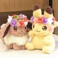 thumbnail image 2 of Muñeco de peluche de Pikachu Eevee para niños, decoración de guirnalda, lindo juguete de peluche, Festival de Primavera y Pascua, regalo para niños, 2 of 5