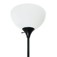 thumbnail image 6 of Simple Designs Floor Lamp with Reading Light, Black, 6 of 7