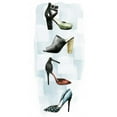thumbnail image 3 of Popp, Grace 14x24 Black Modern Framed Museum Art Print Titled - Shoe Lover II, 3 of 5