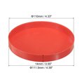 thumbnail image 2 of Unique Bargains 110mm ID PVC Pipe End Cap Fitting, 8 Pcs Furniture Grade Plug Coupling, Red, 2 of 5