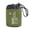 Army Green, variant on Mosquito Net Head Cover with Storage Bag, Fine Woven Mesh Face Protector for Camping and Hiking, Lightweight Insect Barrier for Outdoor Adventure