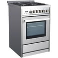 thumbnail image 3 of Galanz 24-In. Gas Slide-In Range in Stainless Steel, 3 of 10