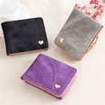 thumbnail image 3 of Ladies Small Heart Decoration Purse Wallet Short Small Purse Large Capacity Wallets, 3 of 7
